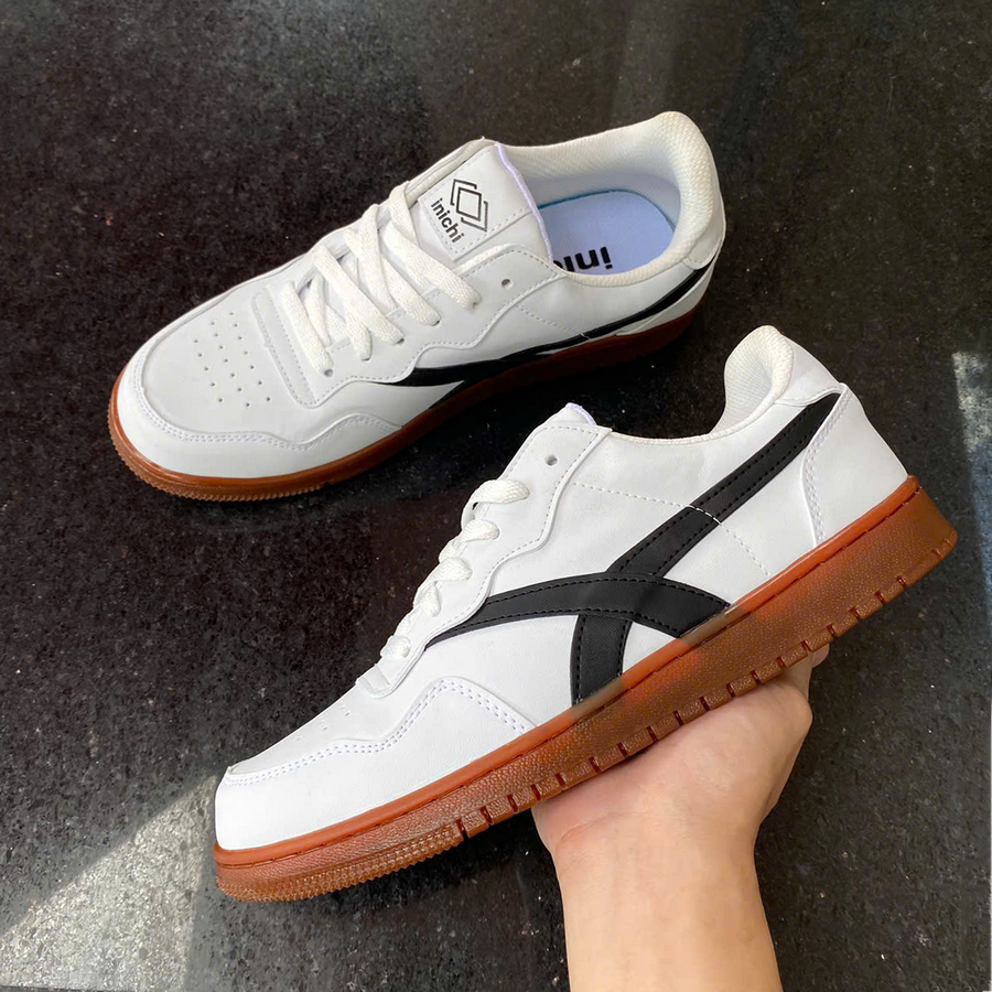 Giày Sneaker Inichi G1330 Trắng X Đen